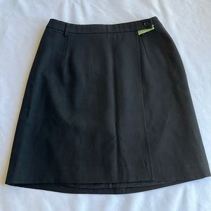 AnnTaylor petites black mini skirt